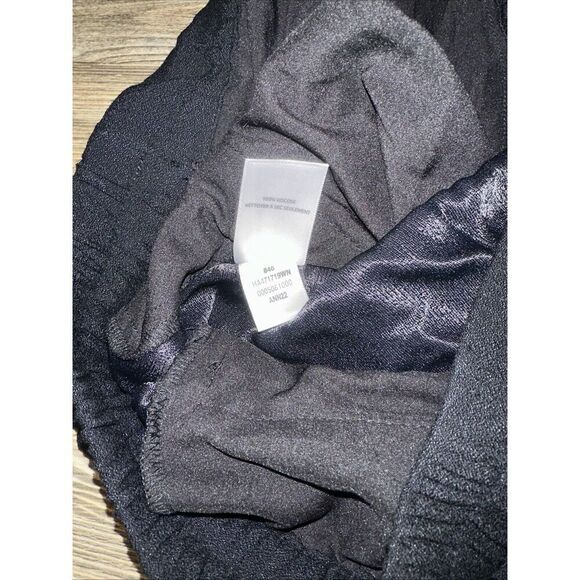 Halogen Black Pull On Elastic Back Pants. Size 22.   NWOT. 16 - Picture 6 of 10